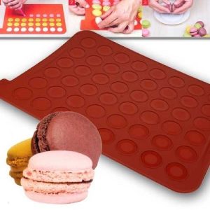 Silikomart - Macaron (rond) mat voor 24 macarons | deheerlijketaart.nl