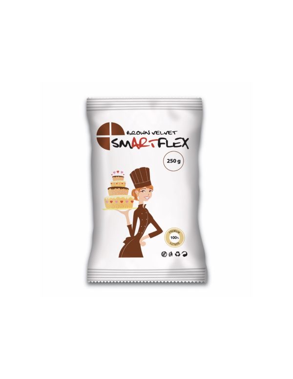 Smartflex - Brown Velvet 250 gram | deheerlijketaart.nl