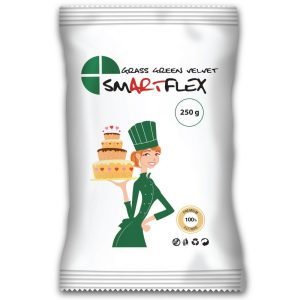 Smartflex fondant - Green Grass Velvet vanille - 250 gr | deheerlijketaart.nl