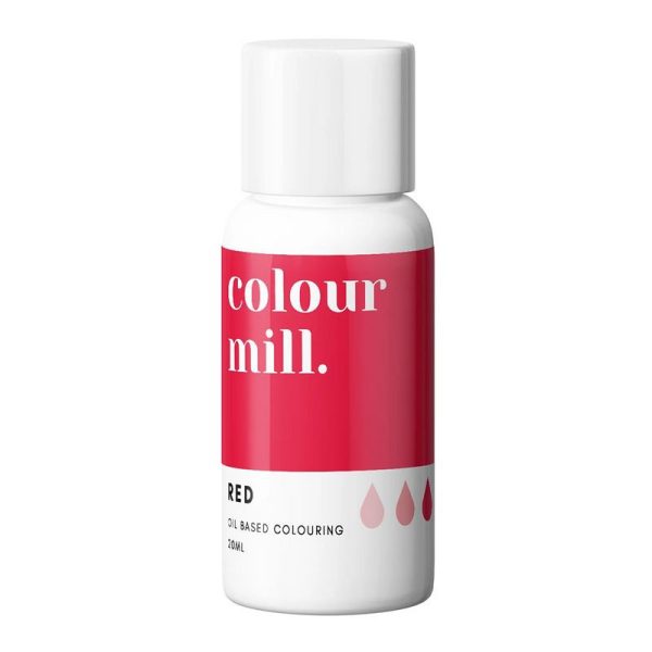 Colour Mill - Red 20 ml | deheerlijketaart.nl