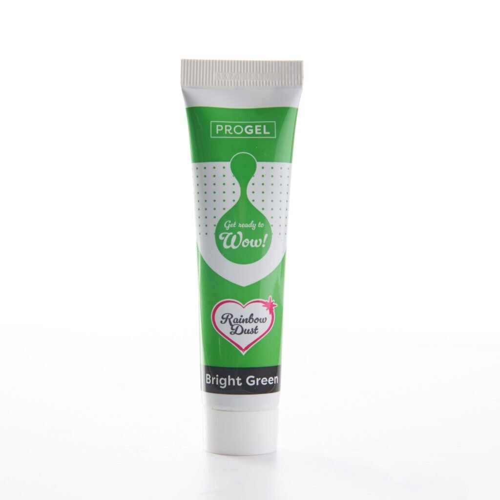 Progel - Bright Green 25 gr | deheerlijketaart.nl | hippetaarten.nl