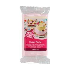Funcakes Rolfondant - Pastel Pink - 250 gr | deheerlijketaart.nl