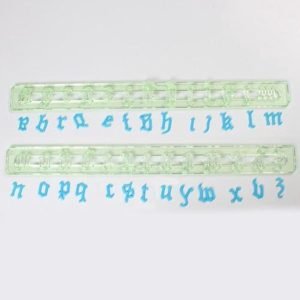 FMM - Alphabet Tappits Lower Case Old English | deheerlijketaart.nl