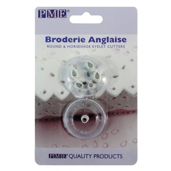 PME - BRODERIE ANGLAISE ROUND & HORSESHOE EYELET CUTTERS