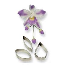 PME - Cattleya Orchid flower/Petal cutter set/3
