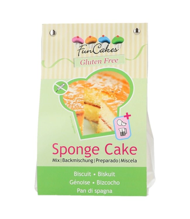 Funcakes - Sponge cake Glutenvrij | deheerlijketaart.nl