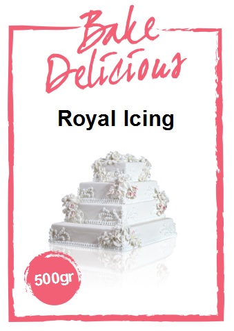 Bake Delicious- Mix voor Royal Icing 500 gr