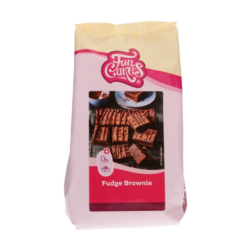 Funcakes - Fudge Brownie mix - 500 gr | deheerlijketaart.nl