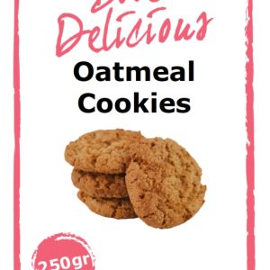 Bake Delicious - Mix voor oatmeal cookies - 250 gr | deheerlijketaart.nl