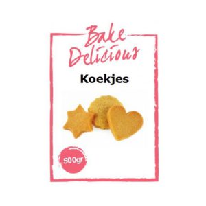 Bake Delicious - Mix voor Koekjes - 500 gr | deheerlijketaart.nl