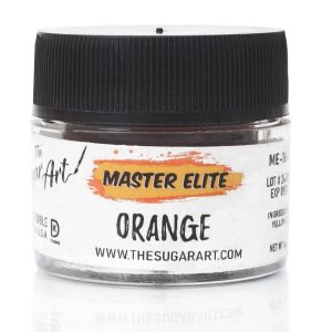 Master Elite - Kleurpoeder Orange -4gr- | deheerlijketaart.nl | hippetaarten.nl