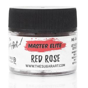 Master Elite - Kleurpoeder Red Rose -4gr- | deheerlijketaart.nl | hippetaarten.nl