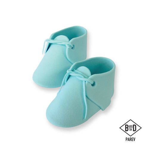 PME - Baby schoen blauw set/2 | deheerlijketaart.nl