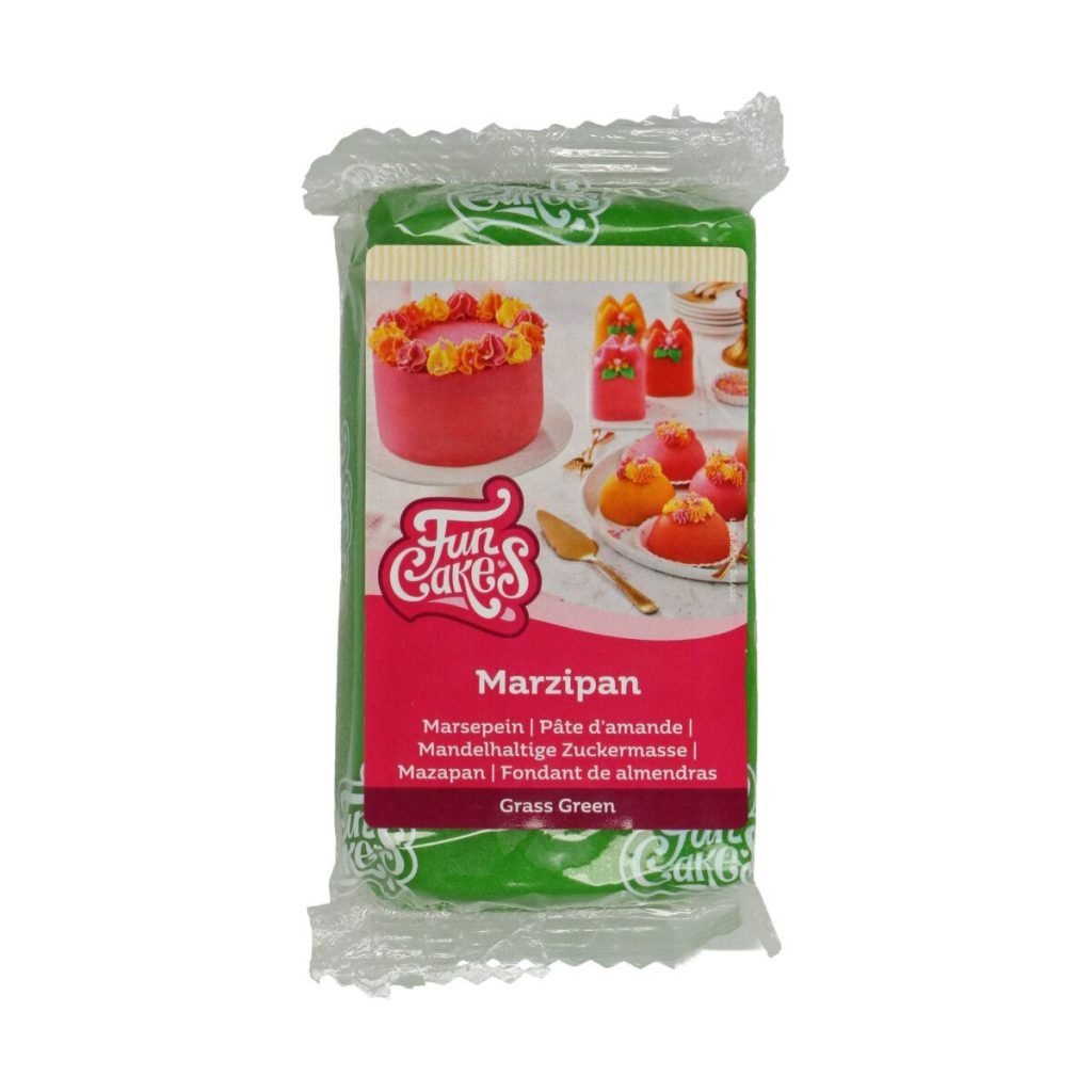 Funcakes - Marsepein Grass Green - 250 gram | deheerlijketaart.nl