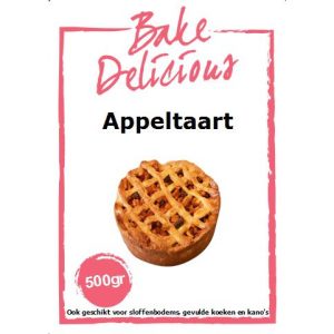 Bake Delicious - Mix voor Appeltaart - 500 gr | www.deheerlijketaart.nl