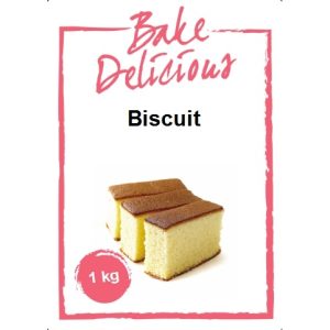 Bake Delicious - Mix voor biscuit 1 kg | www.deheerlijketaart.nl