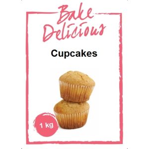 Bake Delicious - Cupcake mix - 1 kg | www.deheerlijketaart.nl