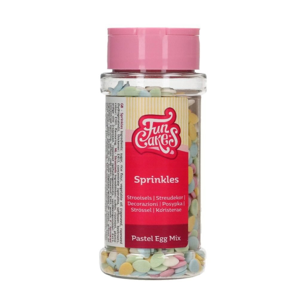Funcakes - Pastel Egg Mix - 60 gr | deheerlijketaart.nl