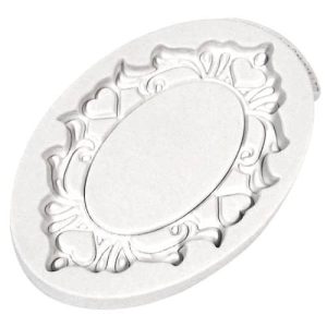 Katy Sue Designs – Decorative Plaque Oval hearts | deheerlijketaart.nl | hippetaarten.nl