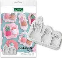 Katy Sue Mould - Succulent Pots | deheerlijketaart.nl | hippetaarten.nl