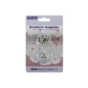 PME - Broderie Anglaise - Leaf & 3 petal Eyelet Cutters | deheerlijketaart.nl | hippetaarten.nl