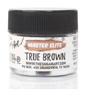 Master Elite - Kleurpoeder - Treu Brown - 4 gr | deheerlijketaart.nl | hippetaarten.nl