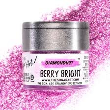 Diamond Dust - Berry Bright Edible Glitter - 4 gram | deheerlijketaart.nl | hippetaarten.nl