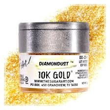 Diamond Dust - 10K Gold Edible Glitter - 3 gram | deheerlijketaart.nl |hippetaarten.nl