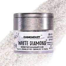 Diamond Dust - White Diamond Edible Glitter - 3 gram | deheerlijketaart.nl | hippetaarten.nl