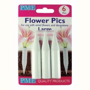 PME - Flower Pics Large - 6 stuks | deheerlijketaart.nl | hippetaarten.nl