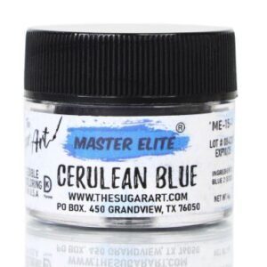 Master Elite - Kleurpoeder Cerulean Blue - 4 gram | deheerlijketaart.nl | hippetaarten.nl