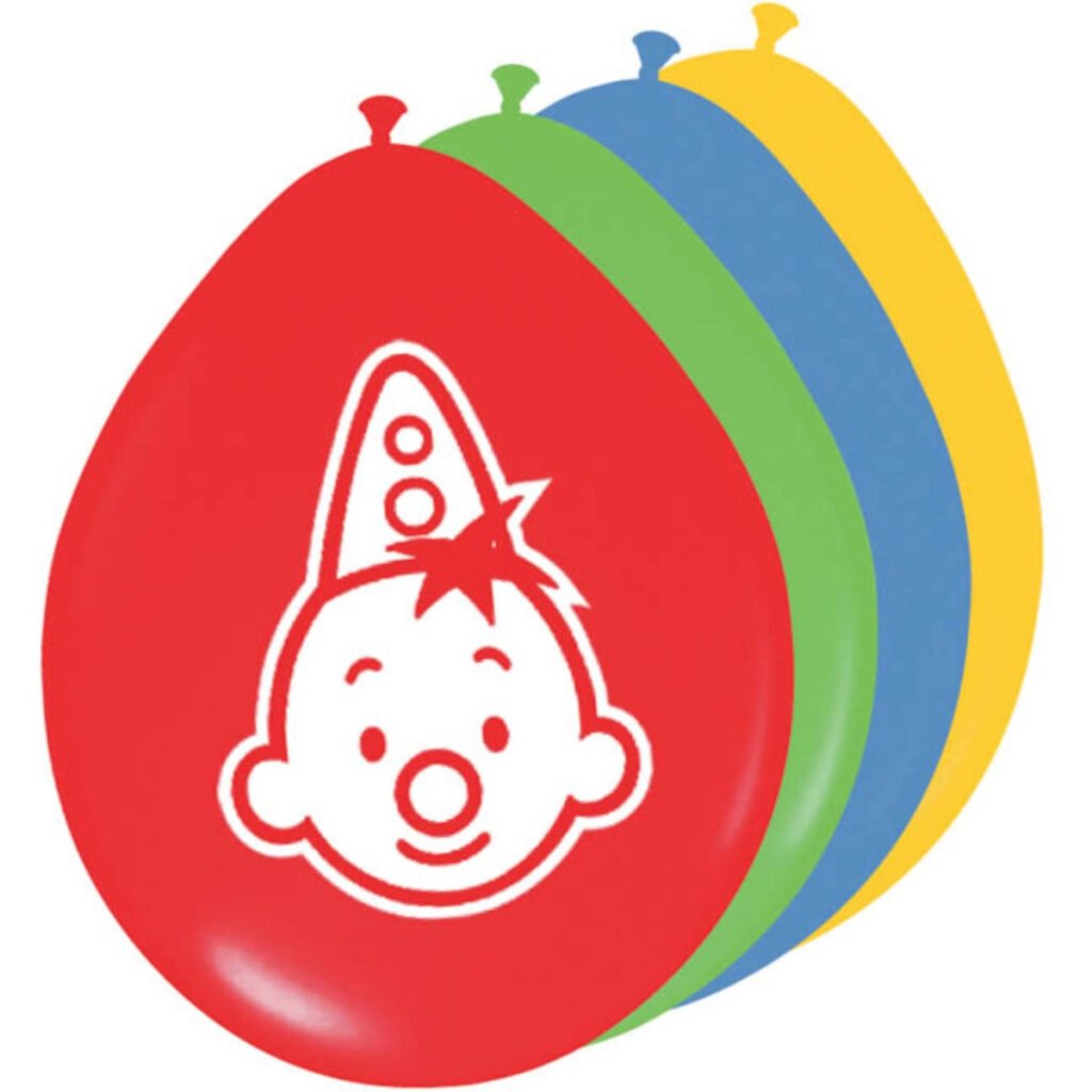 Bumba Ballonnen 8st. | deheerlijketaart.nl | hippetaarten.nl