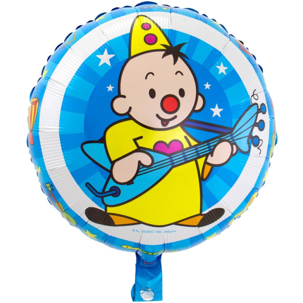 Bumba Folieballon Gitaar Ø45cm | deheerlijketaart.nl | hippetaarten.nl