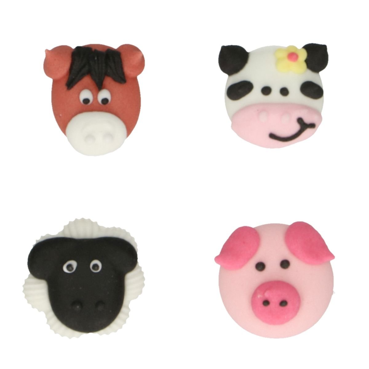 FunCakes - Suikerdecoratie - Boerderij Dieren - Set/12 - Afbeelding 3