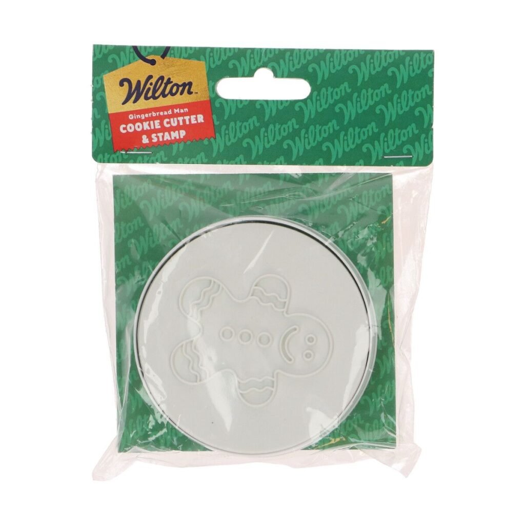 Wilton - Koekuitsteker en Stempel Gingerbread Man | deheerlijketaart.nl | hippetaarten.nl