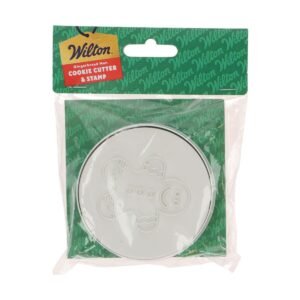 Wilton - Koekuitsteker en Stempel Gingerbread Man | deheerlijketaart.nl | hippetaarten.nl