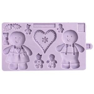 Karen Davies - Gingerbread Cookie mould | deheerllijketaart.nl | hippetaarten.nl