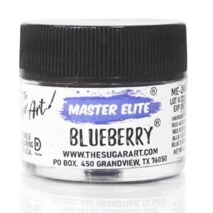 Master Elite - Kleurpoeder Blueberry – 4 gram | deheerlijketaart.nl | hippetaarten.nl