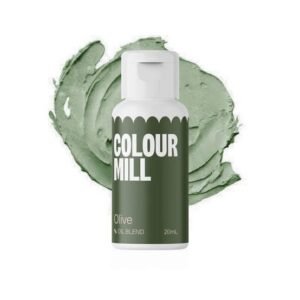 Colour Mill – Oil base – Olive 20 ml | deheerlijketaart.nl | hippetaarten.nl