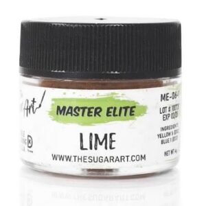 Master Elite – Kleurpoeder Lime – 4 gram | deheerlijketaart.nl | hippetaarten.nl