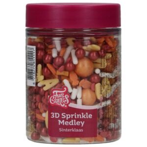 FunCakes - Sprinkle Medley - Saint Nicholas – 70 g | deheerlijketaart.nl | hippetaarten.nl