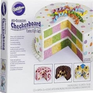 Wilton - Checkerboard Bakvorm set | deheerlijketaart.nl | hippetaarten.nl